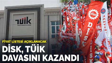 D­İ­S­K­,­ ­T­Ü­İ­K­ ­d­a­v­a­s­ı­n­ı­ ­k­a­z­a­n­d­ı­:­ ­F­i­y­a­t­ ­l­i­s­t­e­s­i­ ­a­ç­ı­k­l­a­n­a­c­a­k­